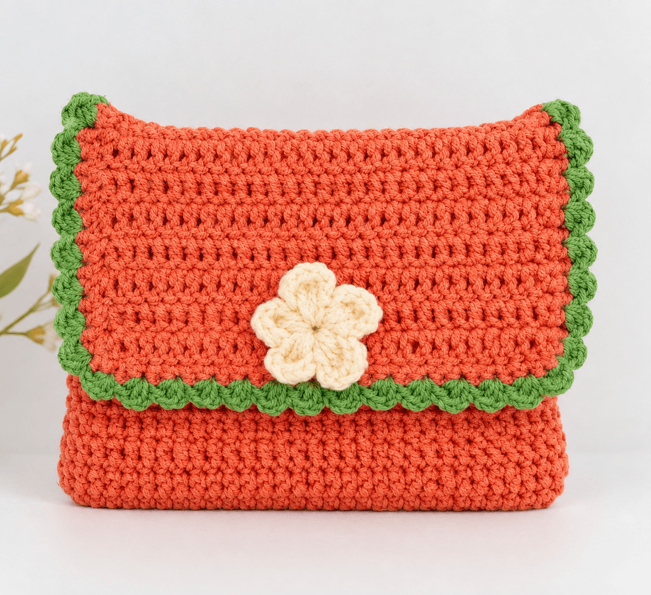 Orange Period Essentials Pouch