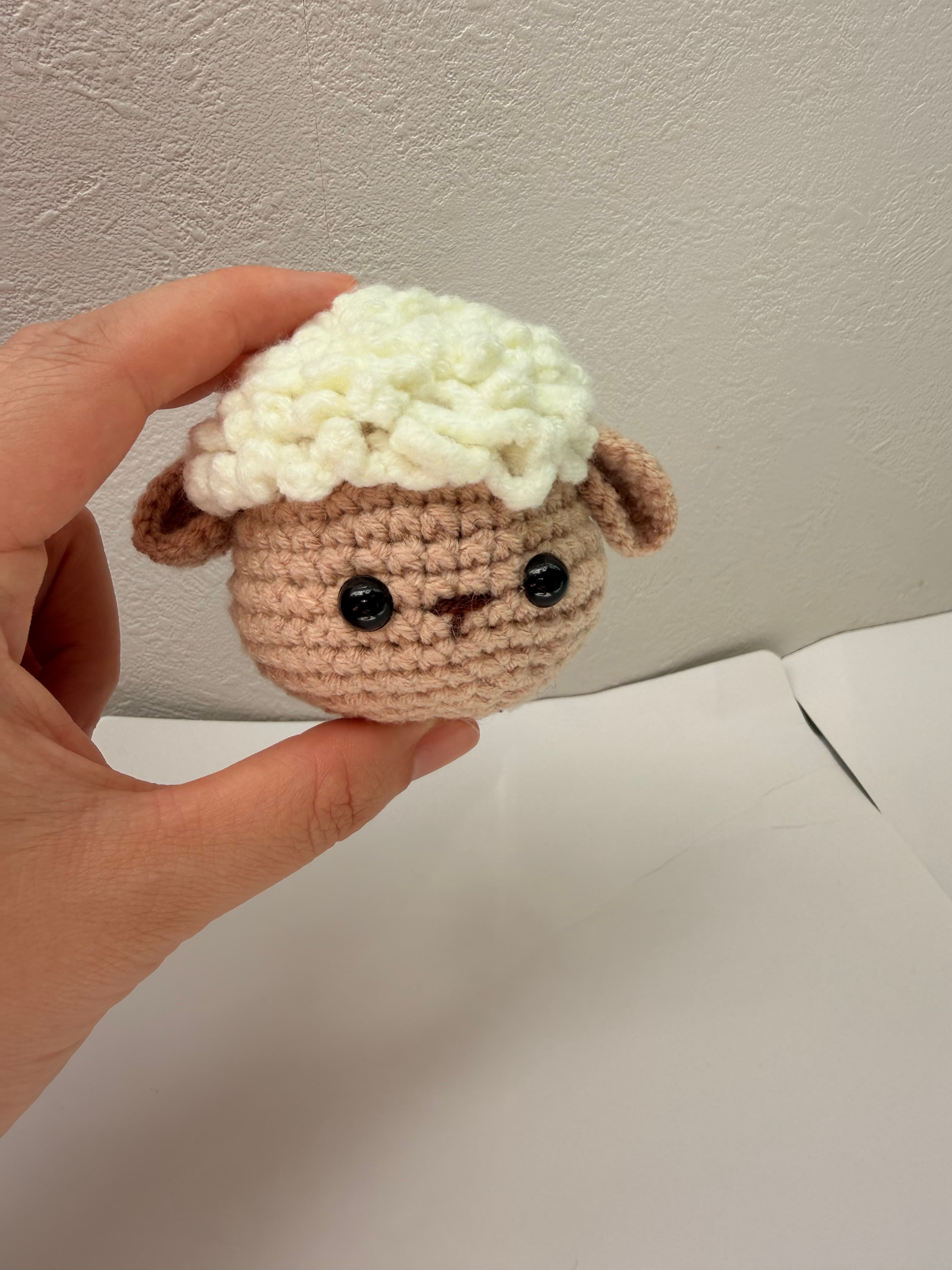 Lamb Keychain Charm
