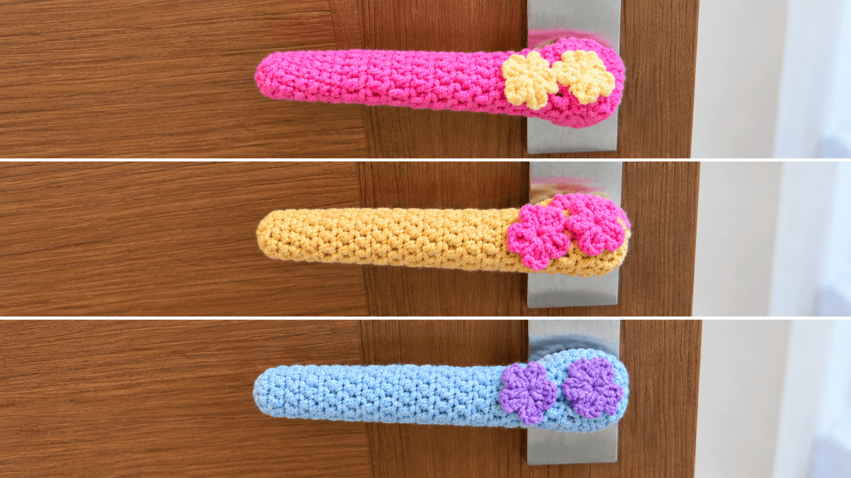 A Little Warmth for the Cold Season: Crochet Door Handle Covers
