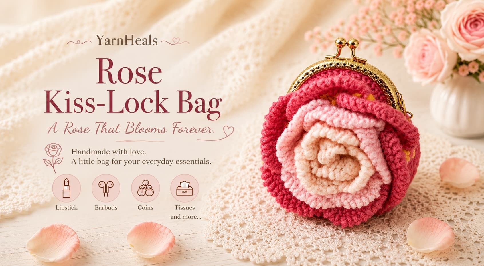 The Story Behind My Gradient Rose Kiss-Lock Bag